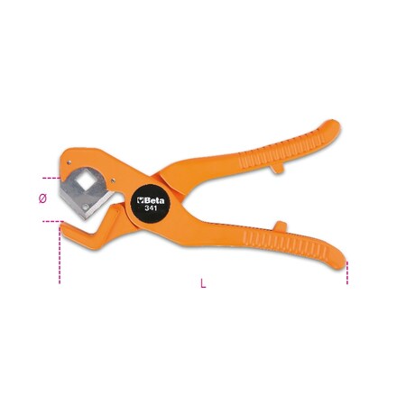 Beta Pipe Cutting Plier For Plastic Pipe 3410001
